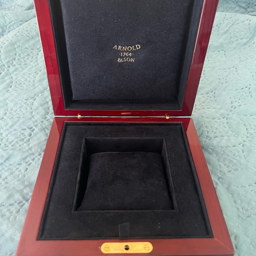 Arnold & Son Wooden Watch Box